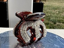 Brand New Gorgeous Hair Clip with Shiny Crystals Rhinestone Jewelry Accessories