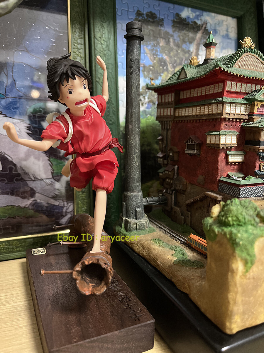 Laputa Studio Spirited Away Ogino Chihiro Figure Statue Model In