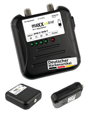 Signaltester Kabelfernsehen DVB-C/ DVB-T DVB-C Messgerät, Pegeltester
