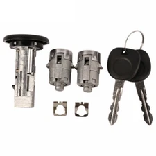 Ignition Key Switch Cylinder & 2 Door Lock Set 2 SAME KEYS MATCHED for Chevy