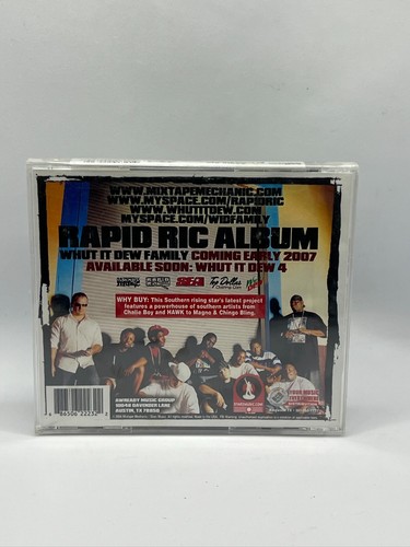 Rapid Ric “All Flows From Da Garage” SEALED Whut It Dew Family Chingo Bling - Foto 2 di 3