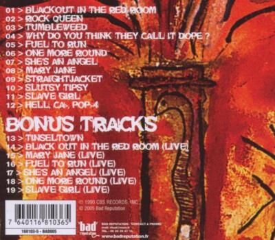 LOVE/HATE - BLACKOUT IN THE RED ROOM   CD NEU