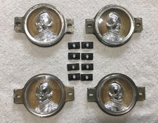 1949 1950 Desoto Door Emblems Interior