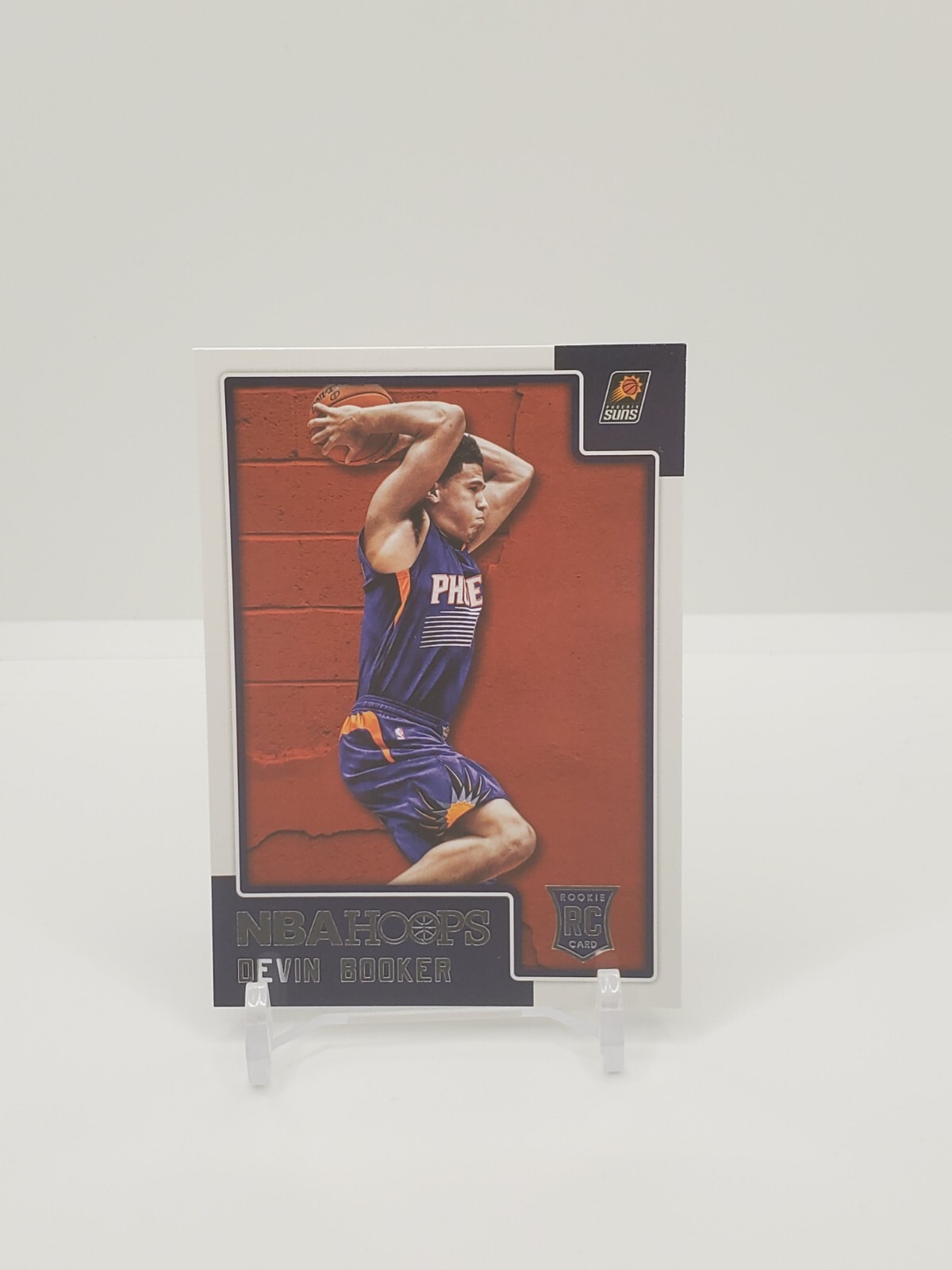 2015-16 Panini NBA Hoops Rookies Red Back Devin Booker #268 Rookie RC