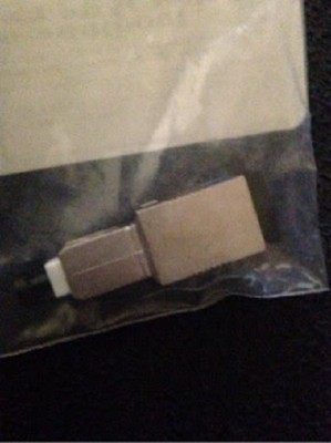Fiberdyne FBR011110 SC/UPC 1dB Buildout Fiber Optic Attenuator 1310/1550
