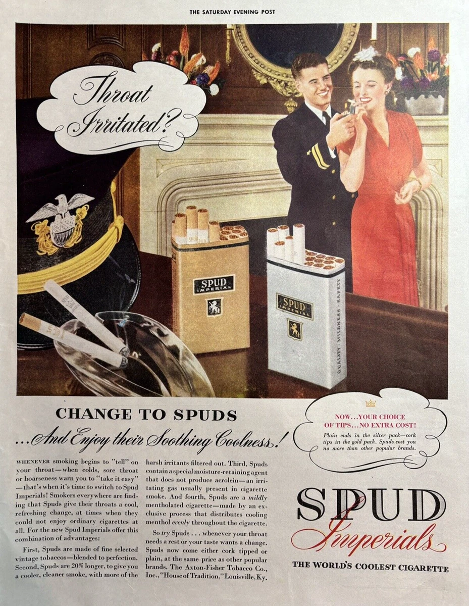 Spud Collectible Tobacco Cigarettes for sale