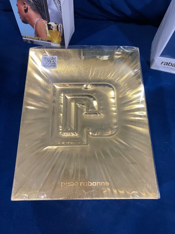 Lote de colonia para hombre diseñador Paco Rabanne, The Good Scent 01, 03, Together Forever Foto 3 de 4