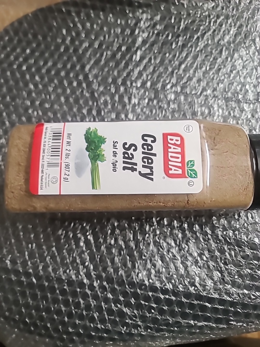 Sal de apio Badia tarro de 2 libras Sal de Apio sin gluten
