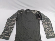 TRU SPEC 2551 T.R.U. COMBAT SHIRT MENS SMALL REG LONG SLEEVE DIGITAL FOLIAGE