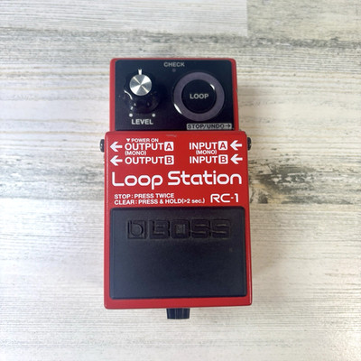 Boss RC-1 Loop Station Guitar Effects Pedal Stomp Box ~ Tested Works!