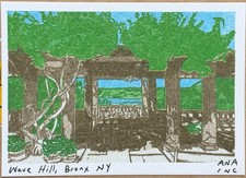 Ana Inciardi mini print - Wave Hill