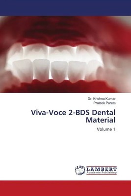 Viva-Voce 2-BDS Dental Material Volume 1 Krishna Kumar (u. a.) Taschenbuch 2023
