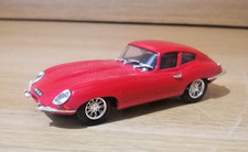 Scale 1:43 Jaguar E type coupe hard top in red display model car 10cms long