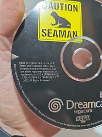 Seaman (Sega Dreamcast, 2000) Disc Only &ndash; Tested & Working &ndash; No Case No Manual