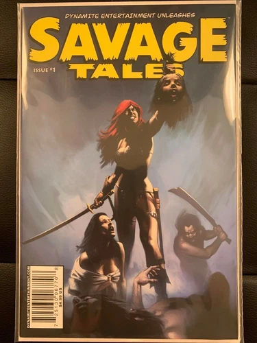 Savage Tales Red Sonja #1-10 NM Complete Set (2007 Dynamite)
