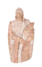 Navajo Alabaster Sculpture By Alvin K. Marshall ca. 1991