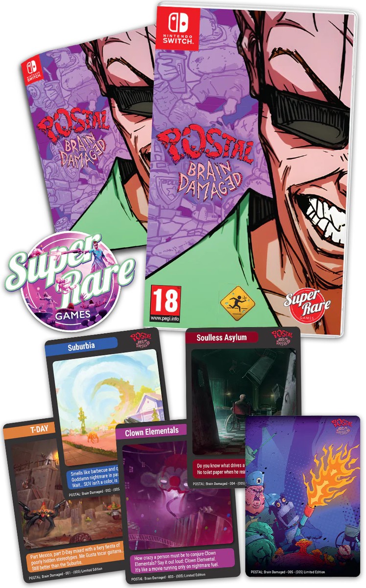 POSTAL: Brain Damaged - SRG #123 [Nintendo Switch] | eBay
