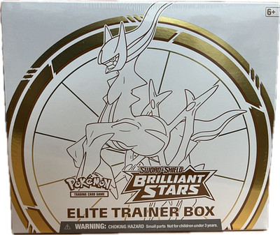 Pokemon TCG Elite Trainer Box Sword & Shield Brilliant Stars Englisch
