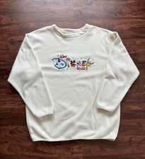 Vintage Y2K Walt Disney World Fleece Long Sleeve Jacket