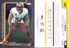 Bobby Wagner 2025 Topps Chrome Washington Commanders