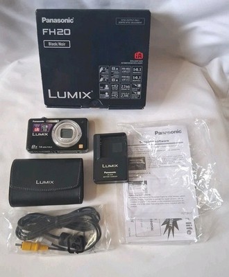 Panasonic-Lumix DMC-FH20 14MP Digital Camera.  Read Description 
