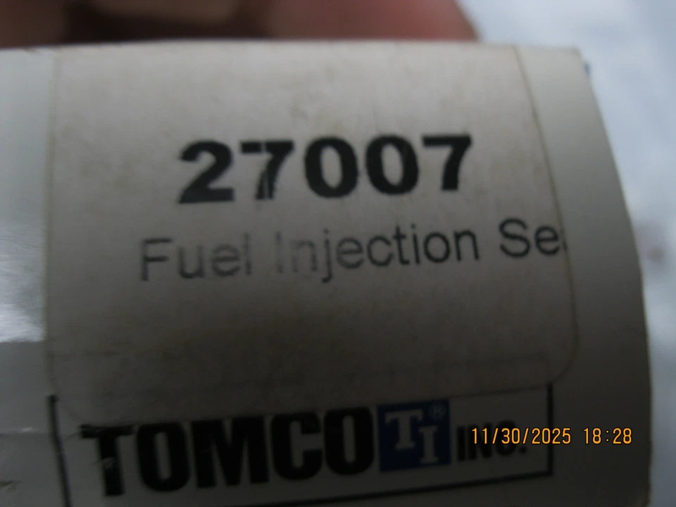 Fuel Injector Seal Kit-FI Tomco 27007 (box rough) Foto 4 de 4