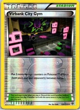 Virbank City Gym(Reverse Holo) Uncommon Plasma Storm 126/135 LP on eBay