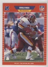 1989 Pro Set Gerald Riggs #483 7ut