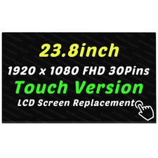 23.8" for HP 24-C 24-CB1142 All-in-One 24" Borderless LCD Touch Screen Panel FHD