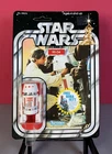 Vintage Kenner Star Wars R5-D4 Figure Card 20 Back MOC 1978 1 Owner UNPUNCHED!