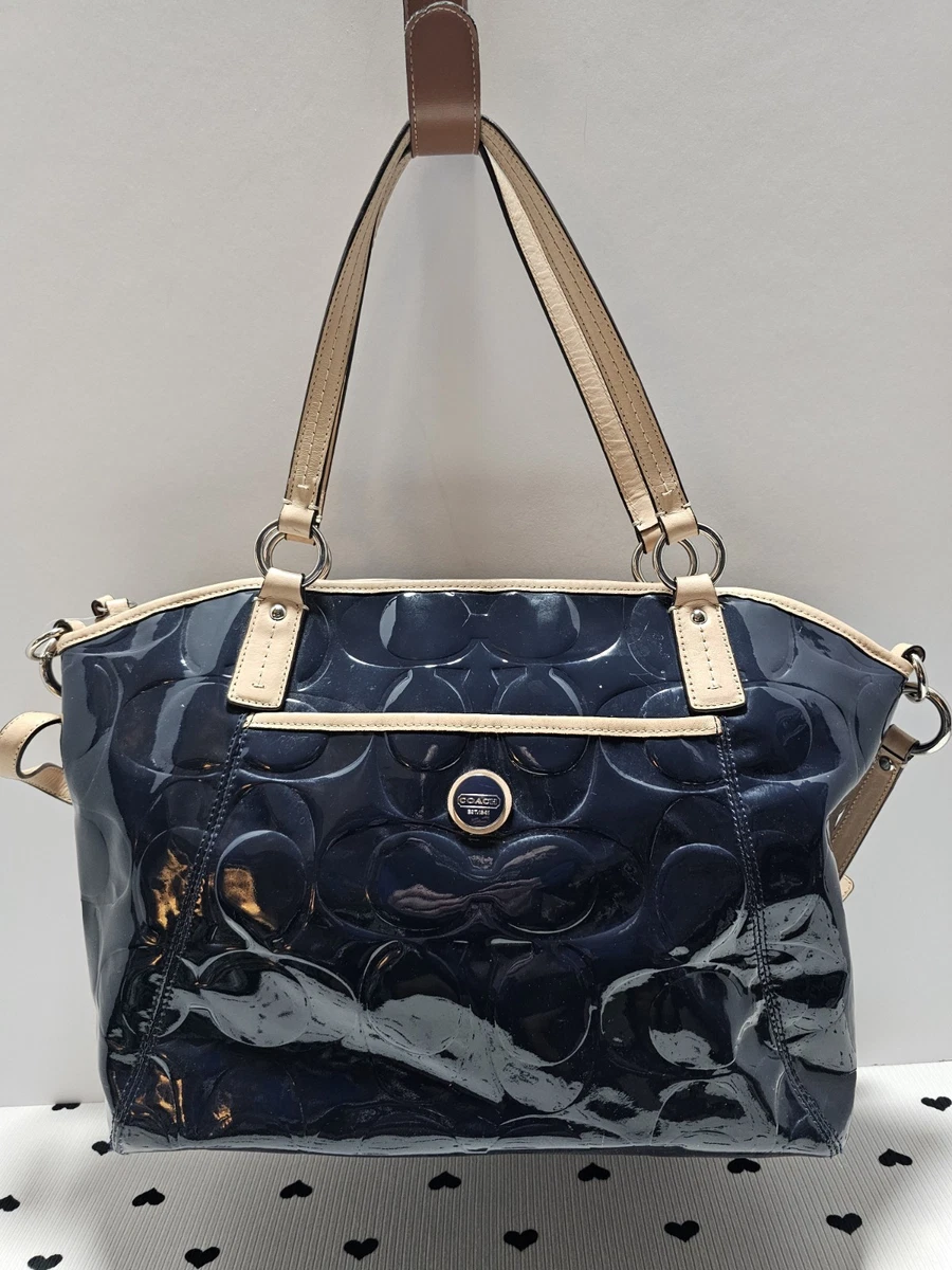 Coach Madison Satchel/Top Handle Bag Patent Bags & Handbags for