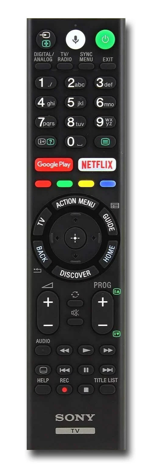 Sony Bravia RMF-TX300E TV Voice Remote Control Netflix Google Genuine Original
