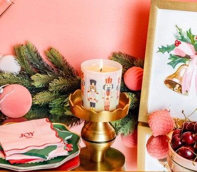 Sweet Grace Holiday Nutcracker Candle