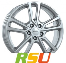 Alutec Tormenta polar-silber 8x19" ET26 LK5 112 ML 66.6 Alufelgen 19 Zoll