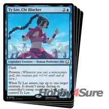 Ty Lee, Chi Blocker X4 M/NM Magic: The Gathering MTG Avatar: The Last Airbender