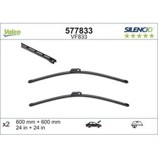 1x Balai d'essuie-glace VALEO 577833 convient pour BENTLEY