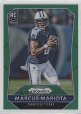 2015 Panini Prizm Rookies Green Prizm Marcus Mariota #264 8d9