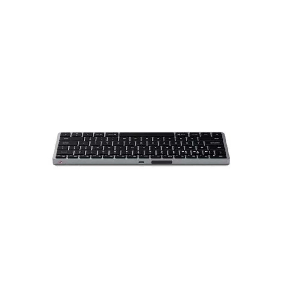 Satechi SLIM X1 USB-C Bluetooth QWERTY Compact Backlit Keyboard, Grey - Image 3 of 4