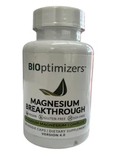 Magnesium Breakthrough 4.0 by BiOptimizers – 60 Capsules for Stress Relief