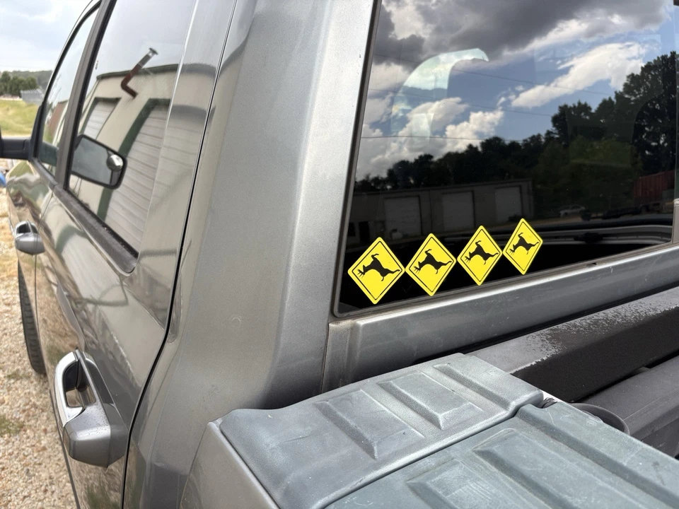 Adesivos de travessia de veados (Bata com seu veículo) - Imagem 2 de 3