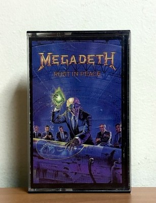 Megadeth Rust in Peace Cassette Tape