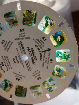 View-Master Cabbage Patch Kids Reels #1042, 3 Reel Set, 1984