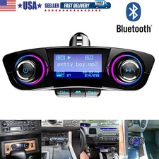 Bluetooth Car FM Transmitter MP3 Player Hands free Radio Adapter Kit USB Charger
