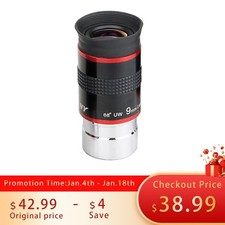 SVBONY 1.25inch Telescope Eyepieces 68  9mm Ultra Wide Angle Fully Multi-Coated