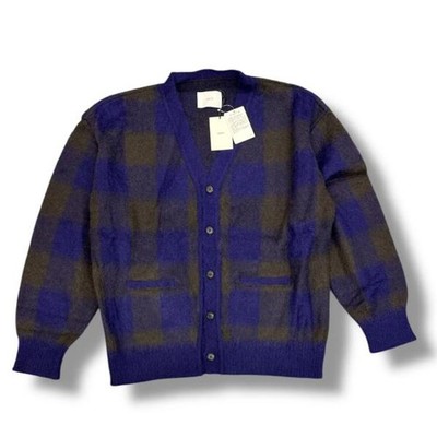 Unused stein(ssstein) COLOR COMBINATION MOHAIR CARDIGAN Color combination mo...