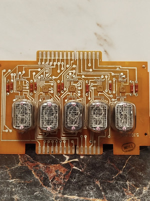 IN-12B Nixie Tubes Vintage shoe of the USSR Excellent condition SET OF 4PCS.