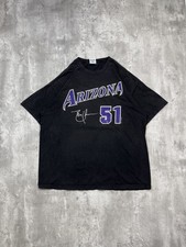Vintage 90s Randy Johnson #51 Arizona Diamondbacks MLB Jersey T-Shirt Size XL