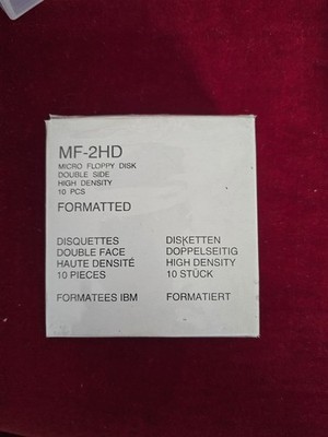 10 Stück 3,5'' Floppy Disk 1,44MB OVP