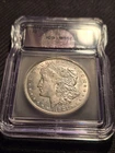 1921 Morgan Silver Dollar ICG Certificate MS62 " Excellent Coin "