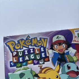 New Factory Sealed Pokemon Puzzle League Nintendo 64 N64 Authentic PSA WATA VGA